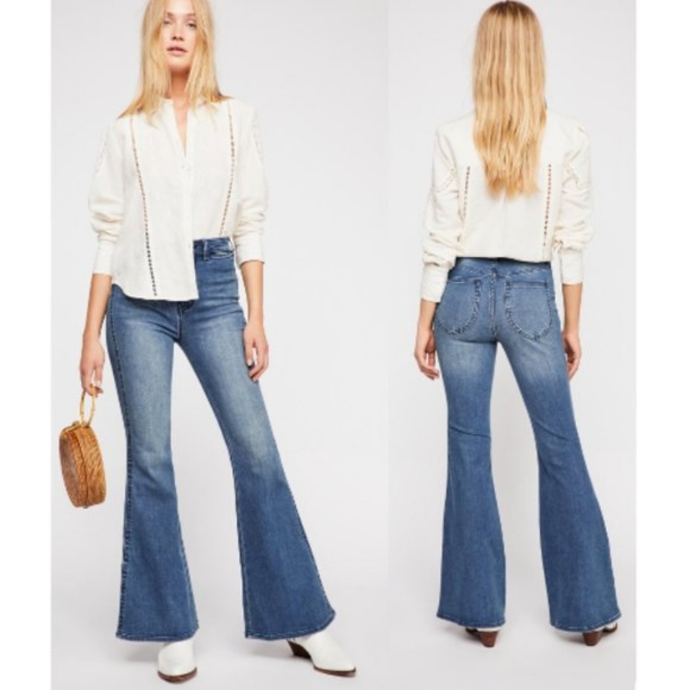 We the Free Brooke High Rise Flare Jeans
